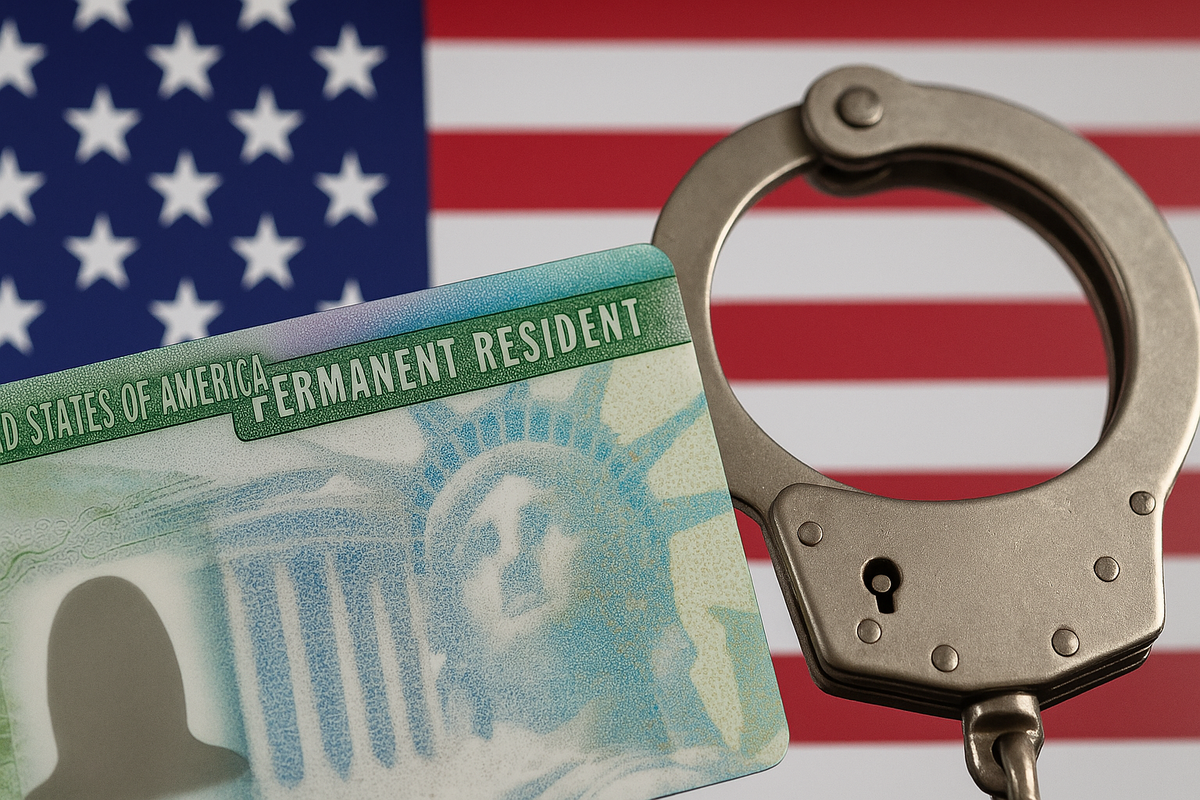 Alerta a Residentes Permanentes: Nuevas Medidas Pueden Revocar Green Cards por Antecedentes Penales